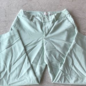 Mint capris pants